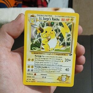 Lt. Surge's Raichu